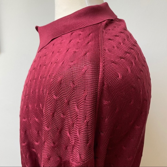 Neiman Marcus Woven Silk Sweater - Picture 11 of 15